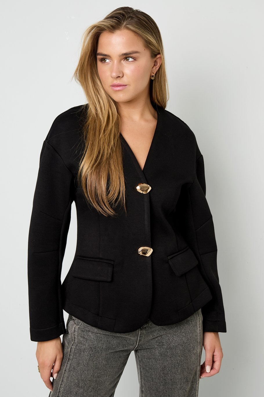 Polyester fiber (polyester) Ladies' suit set Solid color Elegant Fall/Winter  Clothes Picture4